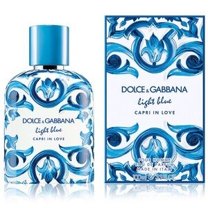 Dolce & Gabbana Light Blue Capri in Love Eau de Parfum - Blue and White